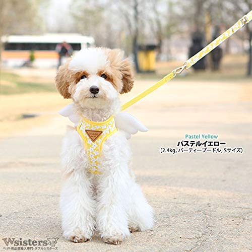 Amazon | 犬 ハーネス 羽付き 天使 リバティ生地 フラワー お出かけ